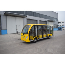 4 Wheels Enclosed Electric Sightseeing Bus 14 Seats 48V/72V